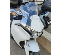 Windshield Motorcycle Double Bubble Windshield WindScreen Screen For VFR1200F For VFR1200 2010-2016 Air Deflector(Clear)