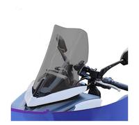 Windshield Motorcycle For SYM For JET 14 For EVO 125 150 200 Motorcycle Accessories Windshield Wind Deflectors WindScreen Viser Visor Screen(Gray 42CM)