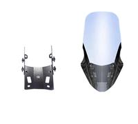 Windshield Motorcycle Motorcycle For Sym For Jet 14 125/50 / 200 / 200i Dedicated Front Windshield Heighten Widened Wind Deflector Motorcycle Windscreen Deflectors(White Height 58CM)