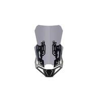 Windshield Motorcycle Windscreen Deflectors For ADV 160 Extention Cover Parts Front Screen Wind Spoiler Guard Protector Baffle Extension Screen(Smoke)