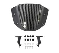Windshield Motorcycle Windscreen For CB1000R 2021-2025 Sport Wind Deflectors Visor Screen With Bracket Extension Spoiler Screen Extension Screen(Carbon look)