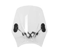 Windshield Motorcycles Custom Compact Sport Wind Deflector Retro Windshield For CB350 CB350RS GB350 GB350S CB200X 2020-2023(Transparent)