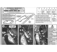 Windshield Mounting Kit 214DT Givi for Honda Silver Wing 600 2005 2006 2007 2008