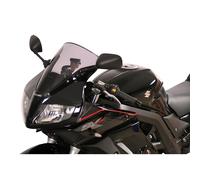 Windshield MRA Original Shape Screen O smoke grey with ABE for Suzuki SV 1000