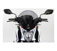 Windshield MRA Racing screen NRM smoked grey with ABE for Honda CB 650 F