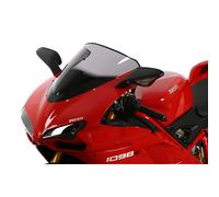 Windshield MRA Racing screen R smoke grey with ABE for Ducati 1098 R