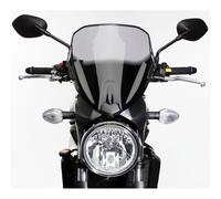 Windshield MRA spoiler screen NSN smoke grey with ABE for Suzuki SFV 650