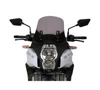 Windshield MRA Touring Screen T smoked grey with ABE for Kawasaki KLZ 100