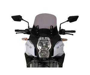 Windshield MRA Touring Screen T smoked grey with ABE for Kawasaki KLZ 100