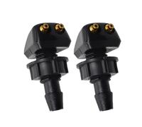 Windshield Nozzle Compatible with Toyota Universal Front Windshield Washer Wiper Sprayer Sprinkler Water Spout Outlet Replacement Parts(2pcs Nozzles)