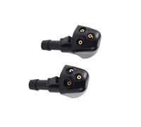 Windshield nozzles Compatible with Chery for Eastar B11 OEM 38340-56K00 2Pcs Black Car Windshield Wiper Water Spray Nozzle