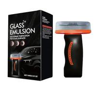 Windshield Oil Film Remover - Detailing Coating Cleaner,Car Windshield Glass Smudge Remover - for Clarity Safe Driving Truck Sedan Auto Vehicle SUV Pickup Mirror Headlight