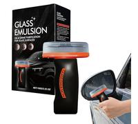 Windshield Oil Film Remover - Glass Oil Film Cleaner | Protective Agent | Handheld Emulsion Removes Fingerprints From Mirrors, Streak-Free For Clear Vision On Truck Trailer Vehicle