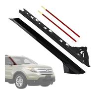 Windshield Outer&Inner A-Pillar Trim Molding Kit | Compatible with 2011-2019 Ford Explorer Accessories Front Passenger Side | Replaces 926-451 BB5Z-7803136 BB5Z-7803144 Window A-Pillar Post Trim Cover