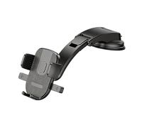 Windshield Phone Mount for Car Featuring Shock Absorption Technology and Full Rotating Capability for Optimally Positioning Sturdy Dashboard Stand with Shock Absorption and Full Rotating Capability
