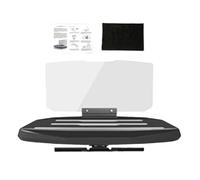 Windshield Projector - Smartphone Projector Mount, Wireless HUD with Fast Charging, Reusable Car Phone Holder with Image Reflection for Car Navigation