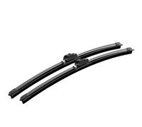 Windshield Rain Brush Fit For Seat Leon 1M MK1 1P MK2 5F MK3 KL MK4 2000-2023 Front Windshield Wiper Blades 2pcs Windscreen Window Vehicle Wiper Wiper Blade(Black,1P MK2 (2005-2012))