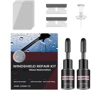 Windshield Repair Kit for Chips and Cracks,Window Liquid,Automotive Cracks Tool,Rock Chip Repair Kit,for Fix Windows Mirrors Glasses