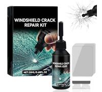 Windshield Repair Kit,Glass Cracked Repair Kits,Glass Scratch Remover for All Crack Types,Repair Liquid for Cracks,Long-Lasting Automotive Glass Na/no Repair Liquid,All Crack Types Glass Repair Kit