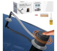 Windshield Repair Liquid - Dotted 6.3cm, Automotive Glass Fluid, Vacuum Effect Design | Car Windscreen Kit, Nano Crack Filler, Long-lasting Repair For Cracks, Nicks, Half-moon Damage