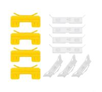 Windshield Roof Molding Retainer Clips 11Pcs Set Fits For Accord For Civic For HR V and Model Years Specified