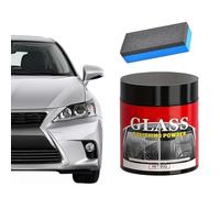 Windshield Scratch Remover - Long-Lasting Deep Cleaning Powder - Vehicle Glass Scratch Removal Powder - for Restoration Maintenance Mirror Windscreen Safe Driving