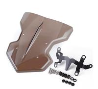 Windshield Screen Deflector Compatible With For MT-03 2020 2021 Motorcycle Windshield Windscreen Extension Adjustable Clip On Windscreen Extender Wind Air Deflector