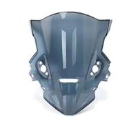 Windshield Screen Windscreen For 675SR Motorcycle Rise Windscreen Windshield Wind Deflectors Shield Protector Rearview Mirrors Seat Cover(Gray)