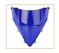 Windshield Screen Windscreen For MV For Agusta F3 800 675 2012-2019 Windshield Double Bubble WindScreen Motorcycle Accessories Fairing Deflector(Blue)