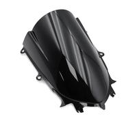 Windshield Screen Windscreen For YZF-R7 2025 Motorcycle Screen Double Bubble Windshield Deflector Protector WindScreen Accessories(Black)