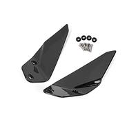 Windshield Side Windshield Windscreen Panel Wind Deflector For BMW R1200GS For Adv 2014-2020 R1250GS For Adventure 2019-2021 R 1200 1250 For GS For ADV Deflector (Color : Black)