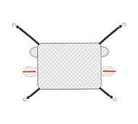 Windshield Snow Cover,Car Winter Ice Snow Car Cover with Magnetic Edges - Heavy-Duty Hood Automotive Sun Shade for Winter Defrosting Frost Rain SUV Truck Vehicle