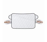 Windshield Snow Cover for Car, Magnetic Ice Shield with Waterproof Heavy Duty Fabric, Winter Wind Guard for Outdoor Parking