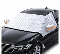 Windshield Snow Cover for Citroen e-SpaceTourer 2020-2026+ | Magnetic Edges | Ice Snow Protection with Side Window & Mirror | Front Window Sunshade Cover | Fits Most Cars SUV