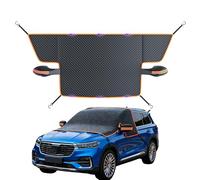 Windshield Snow Shield - Polyester Winter Cover, Vehicle Glass Protector, HAILS Deflect Shade, Cold Climate Guard | Polyester Windshield Snow Blanket Designed For Outdoor Parking Protection For Driver