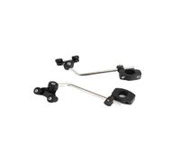 Windshield Spoiler For Universal Motorcycle 7/8" 22mm Standard Handlebar Windshield Bracket Mount Clamp