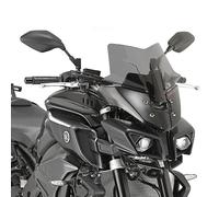 Windshield Spoiler Smoke Low Sporty D2129B YAMAHA MT-10 2016-2021