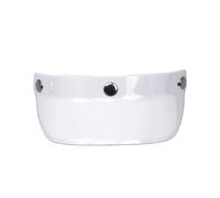 Windshield Spoiler Universal 3 SnapButton Visor Flip Up Wind Shield for Open Face Motorcycle Helmet