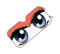 Windshield Sun Shade, 55.12x27.56-inch Foldable Sun Shade Keeps Interior Cool, Cartoon Eyes Vehicle Windshield Sunshade, for Sedan Truck SUV Automotive Vehicle Outdoor Summer Parking