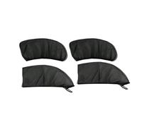 Windshield Sun Shade Car Side Window Shade UV & Insect Resistant Universal Mosquito Net For Windows 4-Piece Breathable Mesh