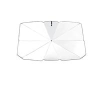 Windshield Sun Shade Car Sun Umbrella UV Insulated Parasol Front Windshield Silver Glue Sunshade Window Summer Protection Accessory(Dark Grey)
