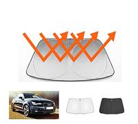 Windshield Sun Shade Custom Fit 2009-2017 Audi Q5/2014-2017 Audi SQ5 Accessories Sunshade Sun Visor Protector Foldable Blocks UV Rays (2009-2017 Audi Q5)