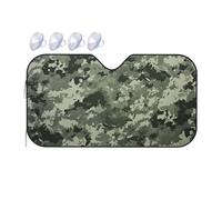Windshield Sun Shade Foldable Car Sunshade for Front Window Auto Interior Cover Army Digital Camouflage Sun Visor Protector Window Sun Blocker to Keeps Your Vehicle Cool Small