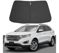 Windshield Sun Shade for 2015-2024 Ford Edge SUV Foldable Car Front Window Sunshade Accessories 240 T Sun Visor Protector Reflective Cover Block UV Rays & Sun Heat (for 2015-2024 Ford Edge SUV)