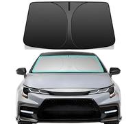 Windshield Sun Shade for 2020-2024 2025 Toyota Corolla (Not for Corolla Cross) Foldable Car Front Window Sunshade Accessories 240 T Sun Visor Protector Reflective Cover Block UV Rays & Sun Heat