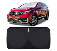 Windshield Sun Shade for Honda CR-V HR-V XR-V Front Window Shades Cover for Windshield Sun Visor Protector 210T Reflective Cool Car Accessories (63" X 36.2")