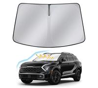 Windshield Sun Shade for Kia Sportage 2023 2024 - Upgraded Nano Materials Front Window Shade Cover for Sportage Accessories, Foldable Windshield Sunshade UV Rays Protector
