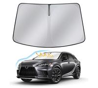 Windshield Sun Shade for Lexus RX 2023 2024 - Upgraded Nano Materials Front Window Shade Cover for Lexus RX Accessories, Foldable Windshield Sunshade UV Rays Protector