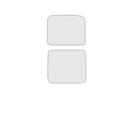 Windshield Sun Shade For MG For MG7 2023 2024 2025 Roof Glass Heat Insulation Sun Protective Anti-UV Front Rear Skylight Sunroof Sunshade Car Windscreen Sun Shade(Mesh gray)