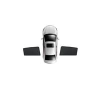Windshield Sun Shade For MG For ZS MK1 ZX For ZST For Astor 2017-2024 Car Magnetic Sunshade Windshield Curtain Side Window Sun Shade UV Protection Car Windscreen Sun Shade(2PCS Rear)